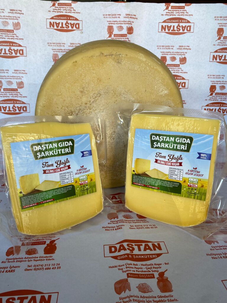 Kars Eski Kaşar Peyniri Organik